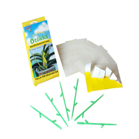 Trampas Adhesivas para Insectos BestWin, Tabla Adhesiva para Plantas, Trampa para Mosquitos, Sin Veneno, Atrapa Moscas Blancas y Pulgones para el Hogar y el Jardín