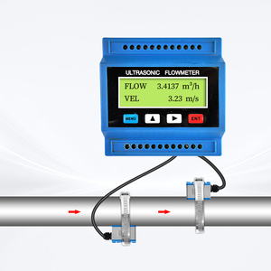 Không tiếp xúc di động công nghiệp siêu âm lưu lượng kế 4-20mA đầu ra <span class=keywords><strong>Hart</strong></span> giao thức nước biển nước thải lưu lượng kế - Product Image 3