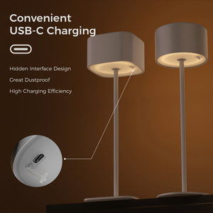 Lámpara de mesa recargable personalizada portátil, barra de luz nocturna táctil LED inalámbrica, lámpara de escritorio decorativa para sala de estar para decoración del hogar - Product Image 3