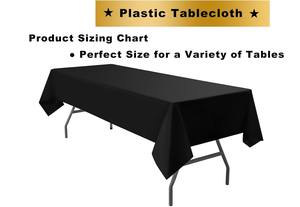 Mantel de tela no tejida de color sólido de estilo moderno para mesa de boda en casa - Product Image 5