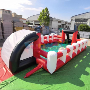 Cancha de futbolín inflable gigante de calidad comercial para fiestas de carnaval al aire libre - Product Image 5