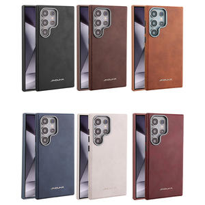 <span class=keywords><strong>Funda</strong></span> de teléfono móvil magnética de cuero PU de negocios <span class=keywords><strong>para</strong></span> <span class=keywords><strong>Samsung</strong></span> <span class=keywords><strong>Galaxy</strong></span> S23 S24, <span class=keywords><strong>funda</strong></span> protectora de carga inalámbrica Ultra a prueba de golpes - Product Image 2