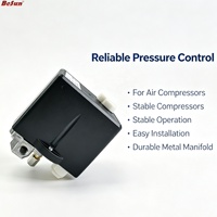 Interruptor de Presión de Aire BESUN Trifásico de 380V y 35 bar con Arranque y Parada Automáticos y Protección Térmica para Compresor de Aire