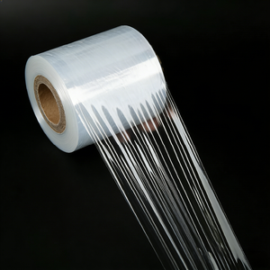 Rotolo di pellicola pre-stirata silenziosa, senza rumore e facile da maneggiare, ideale per ambienti di lavoro tranquilli come negozi al dettaglio - Product Image 4