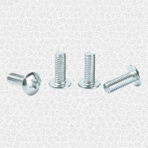 Phillips Head Stainless Steel Screws M6 M8 M10 Round Head Furniture Fasteners Durable Iron Screw Rods - Product Image 2