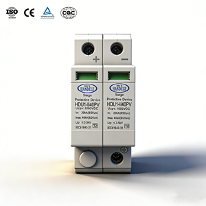 <span class=keywords><strong>Protector</strong></span> Contra Sobretensiones de CC 40KA T2 para Sistemas Solares con Certificación CE 600VDC-1500VDC SPD - Product Image 1