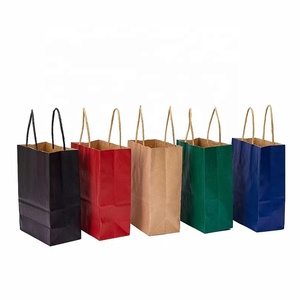 Bolsa de Compras Reutilizable de Papel Kraft con Materiales Reciclados, Asa Retorcida, para Promoción en Supermercados y Uso en Exposiciones, con Logotipo Impreso - Product Image 2