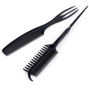 Peine de Fibra de Carbono con Punta para Peinar el Cabello, Grande, para Uso en Salón, Antiestático - Product Image 1