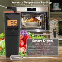 MiniX1 SuperFast Thermomètre BBQ numérique sans fil extérieur Hygromètre à sonde personnalisable pour la cuisson des aliments Viande OEM ODM pris en charge