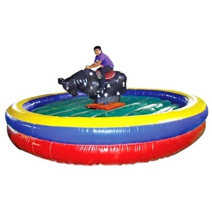 Gran Oferta: Máquina de Juegos Inflable de <span class=keywords><strong>Toro</strong></span> Mecánico de Rodeo para Alquiler Comercial, de PVC para Exteriores y Eventos - Product Image 2