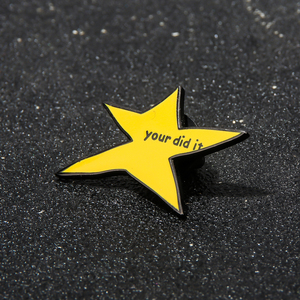 Divertido Broche de Anime con Diseño de Meme 'You Did It', Chapado en Aleación de Zinc Esmaltado, para Regalo de Fiesta <span class=keywords><strong>Infantil</strong></span>, <span class=keywords><strong>Mochila</strong></span>, Ropa, Insignia, Pin de Solapa - Product Image 4