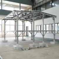Tube de support solaire en acier galvanisé à chaud SHS RHS formé à froid, en zinc, aluminium et magnésium