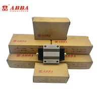 Bloc de guidage linéaire ABBA BRC25R0 BRD25R0 BRC25LR BRD25LR, curseur linéaire mince pour machines d'automatisation CNC