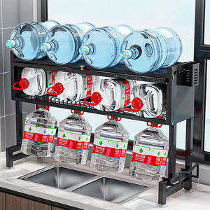 SANIPRO, organizador <span class=keywords><strong>de</strong></span> almacenamiento <span class=keywords><strong>de</strong></span> vajilla <span class=keywords><strong>de</strong></span> cocina <span class=keywords><strong>de</strong></span> gran capacidad, <span class=keywords><strong>escurridor</strong></span> <span class=keywords><strong>de</strong></span> <span class=keywords><strong>platos</strong></span> sobre el fregadero, estante <span class=keywords><strong>de</strong></span> secado con puerta <span class=keywords><strong>de</strong></span> armario a prueba <span class=keywords><strong>de</strong></span> polvo - Product Image 4