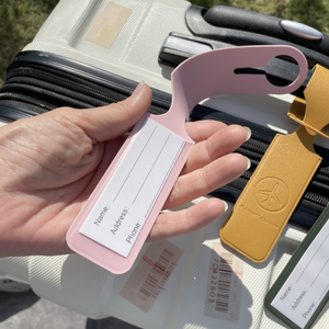 Targhette portabagagli in 3 colori - Product Image 1