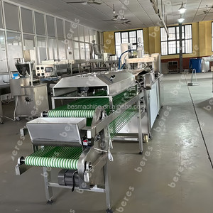 Machine à pain automatique pour la fabrication de tortillas, de crêpes, de chapatis et de roti, avec four de cuisson et système de refroidissement, équipée d'un moteur - Product Image 6