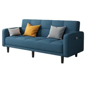 Tấm Phủ Vải Khung Kim Loại Noric Kiểu Pháp Thời Trang Đơn Giản Nhẹ Giường Sofa Phòng Khách Gấp Gọn Có Thể Mở Rộng