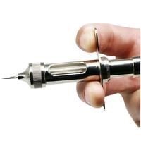 Seringue vétérinaire semi-automatique à injection continue de type revolver pour volailles et bétail, dose réglable, qualité export