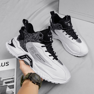 <span class=keywords><strong>Chaussures</strong></span> de sport décontractées légères et respirantes à la mode, vente en gros, plateforme, à lacets, pour hommes - Product Image 5