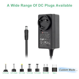 Fuente de alimentación CC de 24 V 2A <span class=keywords><strong>2.5A</strong></span>, adaptador de CA de <span class=keywords><strong>48W</strong></span>, 100-240V a CC, 24 voltios, 2 amperios, 4 enchufes intercambiables para cámara <span class=keywords><strong>CCTV</strong></span> de luz LED de 24 V - Product Image 6
