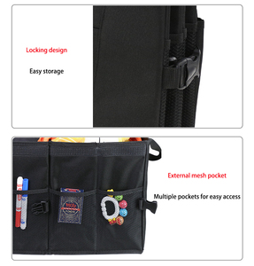 Organizador <span class=keywords><strong>de</strong></span> Maletero Plegable <span class=keywords><strong>de</strong></span> Gran Capacidad con <span class=keywords><strong>Bolsa</strong></span> Refrigerante, Tela Oxford 600D <span class=keywords><strong>para</strong></span> Auto, SUV, Camioneta - Product Image 4