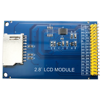 Neues 2,8-Zoll TFT LCD Touchscreen-Modul, ILI9341-Treiber, MCU, Kompatibel mit Atom 34P LCD-Schnittstelle