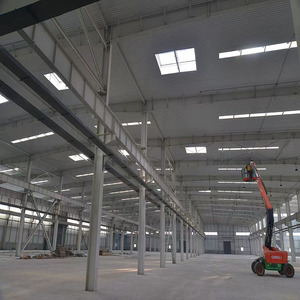 Struttura in acciaio capannone & prefabbricato edificio per azienda agricola/uso commerciale-pollo/capra/alloggiamento del bestiame, supermercato, <span class=keywords><strong>officina</strong></span> - Product Image 4