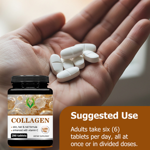 OEM ODM คอลลาเจนแบบเม็ด เสริมด้วยวิตามินซี สารสำคัญที่ช่วยเสริมสร้างสุขภาพ ชะลอวัย บำรุงผม ผิว และเล็บ - Product Image 3