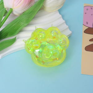 New Trending Maltose Colorful Ribbon Cat Paw <b>Squeeze</b> Toy Decompression Stress Relief Toy <b>Squeeze</b> Stress <b>Ball</b> Classic Gift - Product Image 4