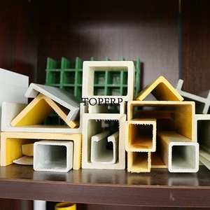 โปรไฟล์ FRP แบบพัลทรูชั่น ท่อสี่เหลี่ยมพลาสติกเสริมใยแก้ว - Product Image 2