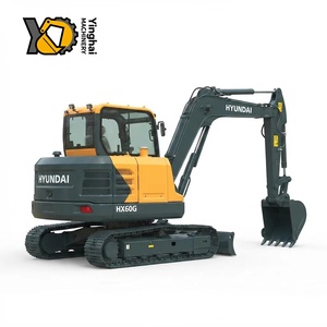 Excavatrice sur chenilles HYUNDAI HX60G 6 tonnes, neuve, en excellent état, de haute qualité, en promotion, conforme aux normes d'émission EPA. - Product Image 4