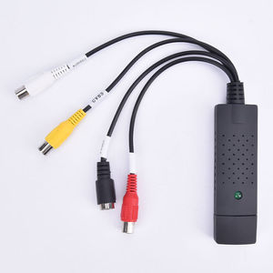 Convertisseur <span class=keywords><strong>NTSC</strong></span>/PAL <span class=keywords><strong>VHS</strong></span> vers numérique pour PC/ordinateur portable Windows 10/11 et numérisation de cassettes <span class=keywords><strong>VHS</strong></span> en MP4, carte de capture vidéo USB - Product Image 1