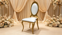 Chaise de salle à manger moderne en métal empilable et stable pour bureau à domicile, hôtel commercial et événements extérieurs