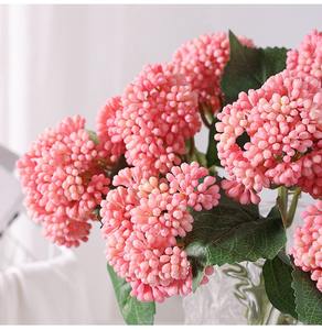 <span class=keywords><strong>T683</strong></span> Kewei ไม้ผลเบอร์รี่ประดิษฐ์สัมผัสแท้แขวนได้สำหรับตกแต่งบ้านงานแต่งงาน - Product Image 2