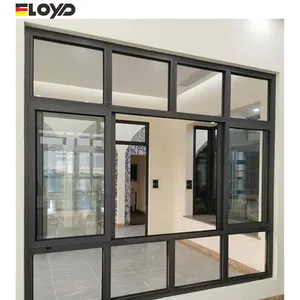 Панорамные раздвижные оконные алюминиевые рамы для окон и раздвижных дверей Eloyd french 5 tracks