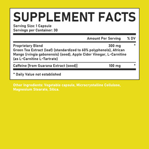 Factory Direct Slim Down Capsules with Proprietary <b>Blend</b> Enhances Metabolic Function Boosts Energy Focus Weight Loss Capsules - Product Image 2