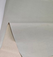 Tissu conducteur gris thermofusible plaqué Cu Ni à faible impédance pour composants structurels de téléphones mobiles, blindage EMI
