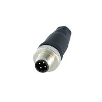 Rigoal Haute Qualité M12 M8 Capteur 2/3 Broches Mâle Femelle Étanche Fil Électrique Prise Connecteur 8 Broches Cuivre Power PCB