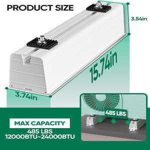 Nhà Máy Heavy Duty condenser cao su tầng núi cơ sở <span class=keywords><strong>kit</strong></span> mini chia điều hòa không khí bộ phận cho 24000BTU 72000btu tầng gắn - Product Image 2
