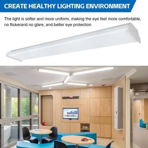 Luz LED Envolvente NGTlight de 2 pies y 4 pies, 15w - 60w, Acero Inoxidable, Garantía de 5 Años, Tubos LED para Interiores, Luz Envolvente - Product Image 5