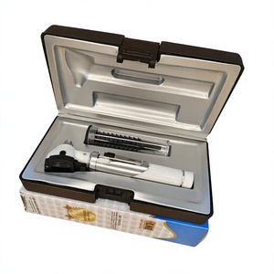 Otoscope mini fibre optique de qualité supérieure, blanc, kit de diagnostic ORL, pour examen des oreilles, usage professionnel, Lapa Master, certifié CE, 1 an - Product Image 2