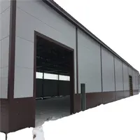 プレハブライトゲージ鉄骨構造倉庫工場段ボール屋根トラスライトフレーム付き