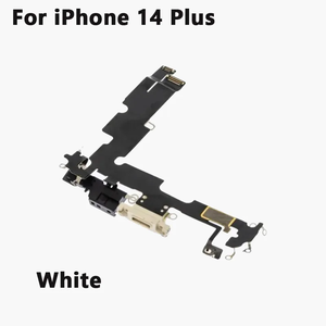 Cable Flexible de Carga para <span class=keywords><strong>iPhone</strong></span> <span class=keywords><strong>12</strong></span> 13 14 Pro Max, Conector de Puerto de Carga USB, Conector Dock con Micrófono, Cable Flexible con Conector de Audio para Auriculares - Product Image 2
