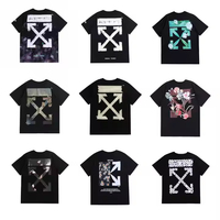T-shirt imprimé de haute qualité T-shirt d'été lâche Daisy Arrow Design pour hommes et femmes, lavable