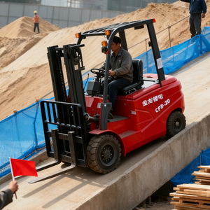 Bán buôn Chất lượng cao 1.5 tấn xe nâng điện nâng chiều cao 2 tấn Pallet Stacker điện xe nâng từ Trung Quốc - Product Image 1