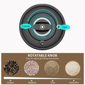 Wholesale Stainless Steel Salt & <b>Pepper</b> Electric <b>Pepper</b> <b>Grinder</b> Mills - Product Image 5