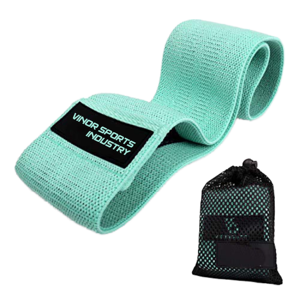 Bandas de Resistencia de Tela de Poliéster Suave, Cinturón de Yoga para Estiramiento y Fitness, Bandas Antideslizantes para Glúteos y Cadera, Juego de Bandas para Adultos - Product Image 1