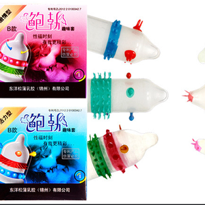 Natürlich gefärbtes, fruchtiges <span class=keywords><strong>Latex</strong></span>-Kondom für Männer, Sexspielzeug - Product Image 3