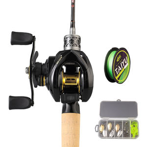 Canne à pêche et moulinet combo ultra-léger en carbone DN 1,68 m 1,8 m, ensemble complet, canne à pêche spinning et casting - Product Image 4