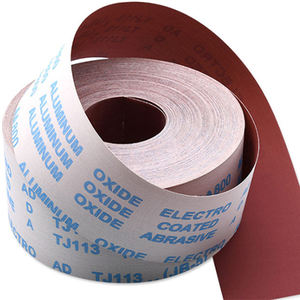 Rotolo di Tessuto Abrasivo in Ossido di Alluminio su Base Morbida, Rotolo di Carta Abrasiva, Rotolo di Tessuto Abrasivo - Product Image 1